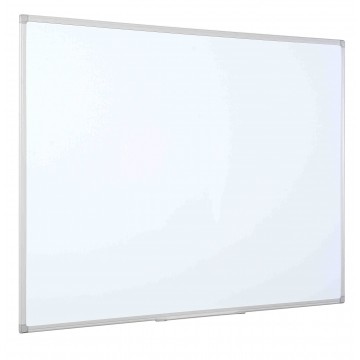 White Dry Wipe Board Grey Plastic Frame White Dry Wipe Board Grey Plastic Frame